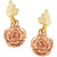 Rose Dangle Earrings - by Mt Rushmore